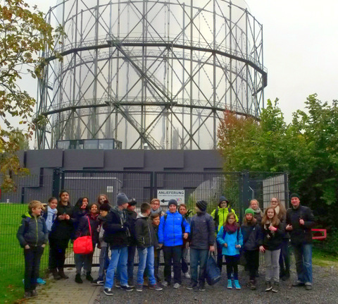 Gruppenphoto Gasometer 