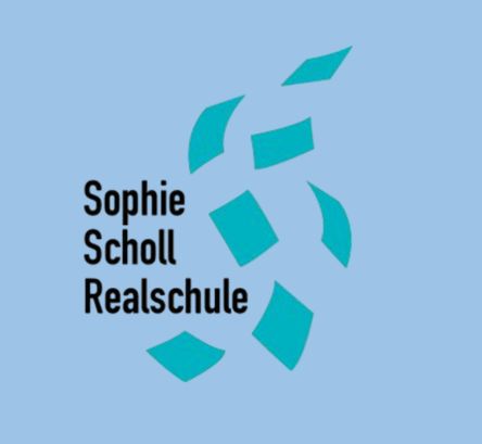 Logo blauer Hintergrund